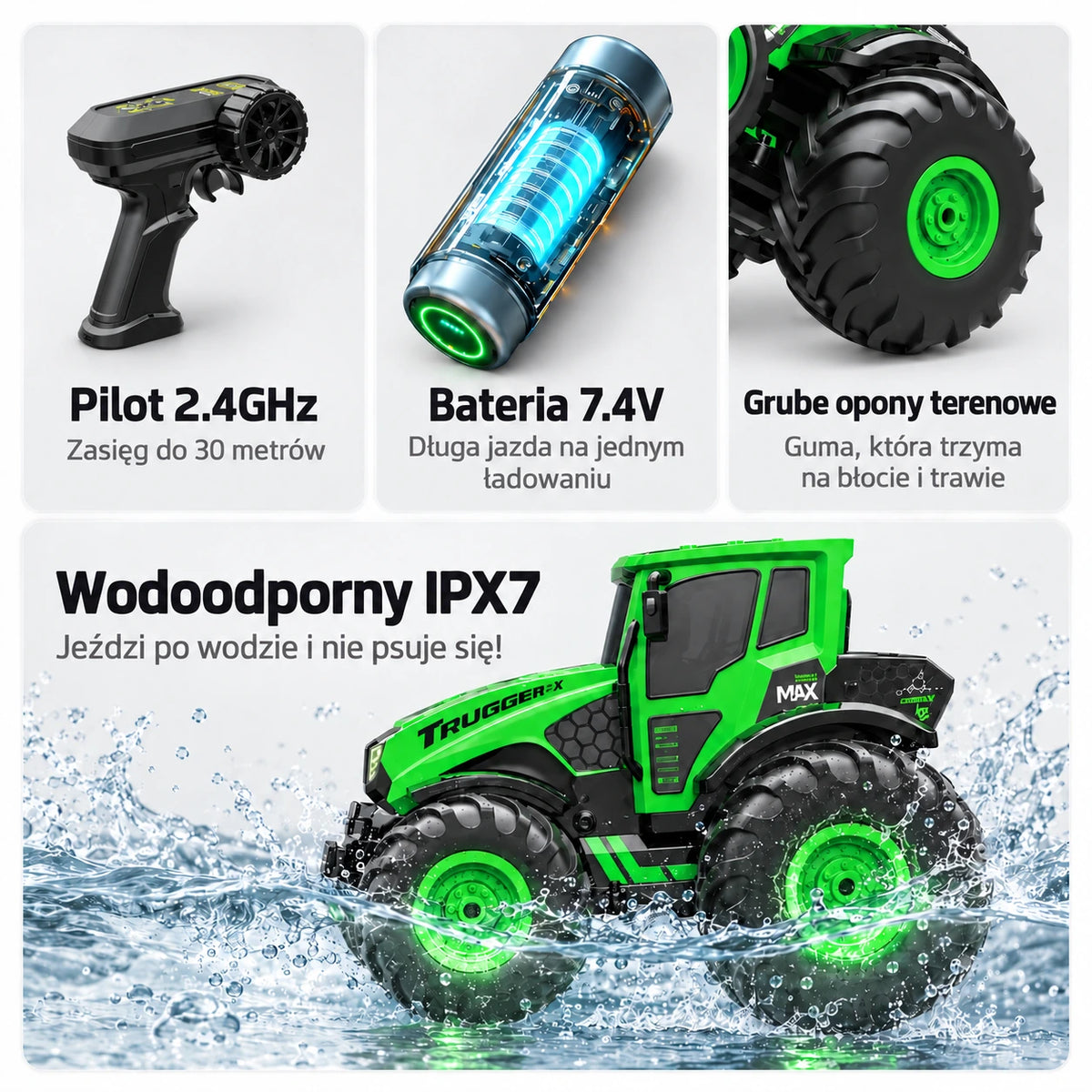 UltraTraktor RC 4x4